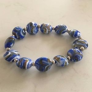 Murano Glass Bracelet, Made in italy *PRICE DROP*